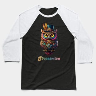 The wise owl sees all, hears all and knows all Baseball T-Shirt